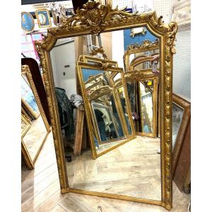 Louis XV Mirror Fireplace Glass 117x177cm