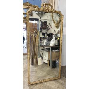 Miroir Louis XVI glace ancienne 80x180 cm