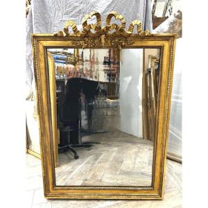 Louis XVI Mirror, 95x139, With Antique Glass 