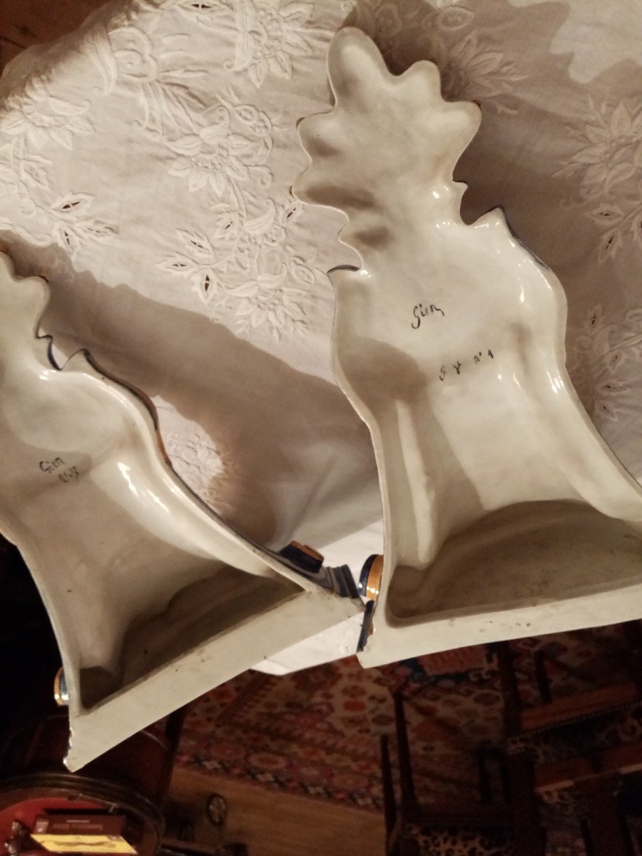 Pair Of Wall Consoles-photo-4