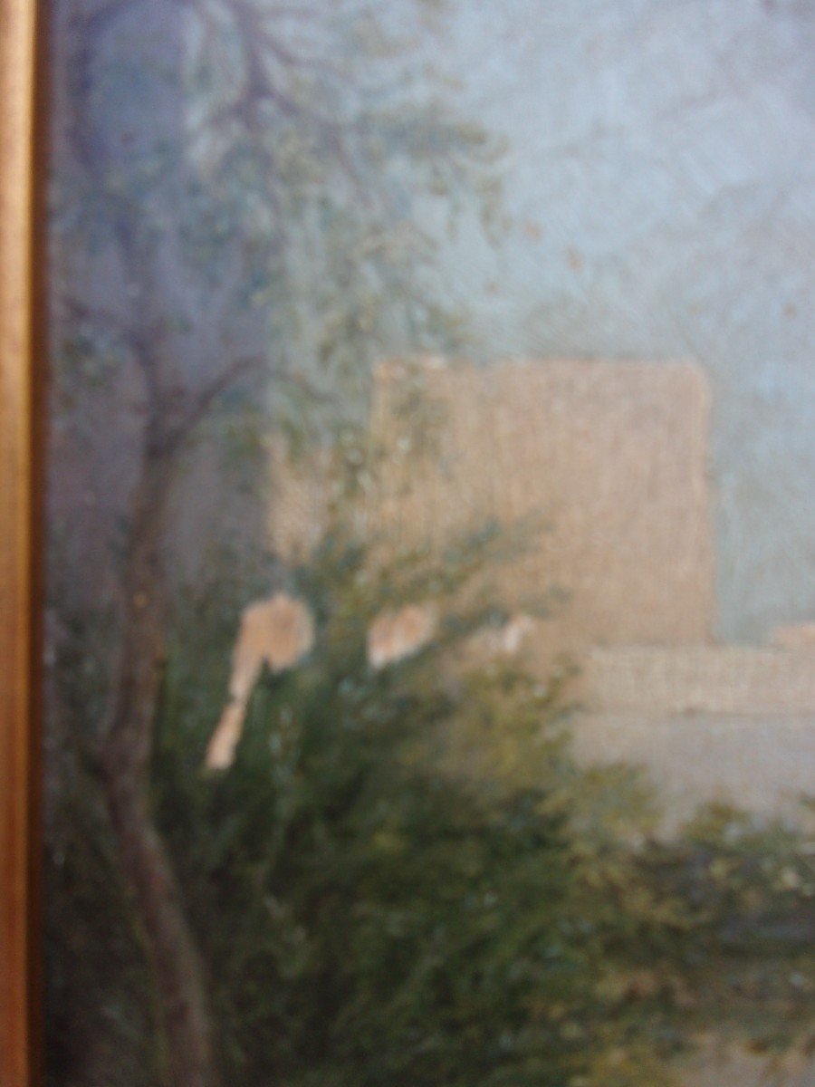 Tableau Orientaliste Début 20e Siècle-photo-2