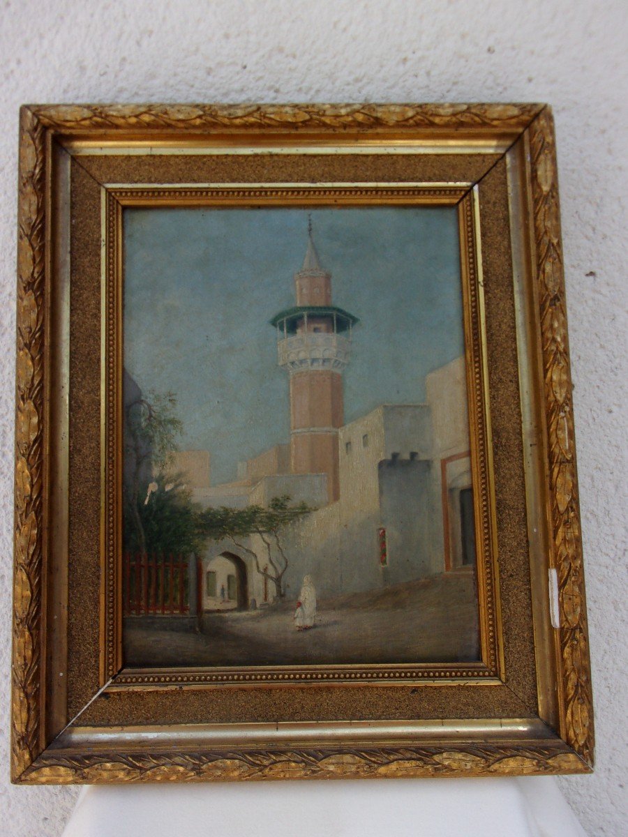 Tableau Orientaliste Début 20e Siècle