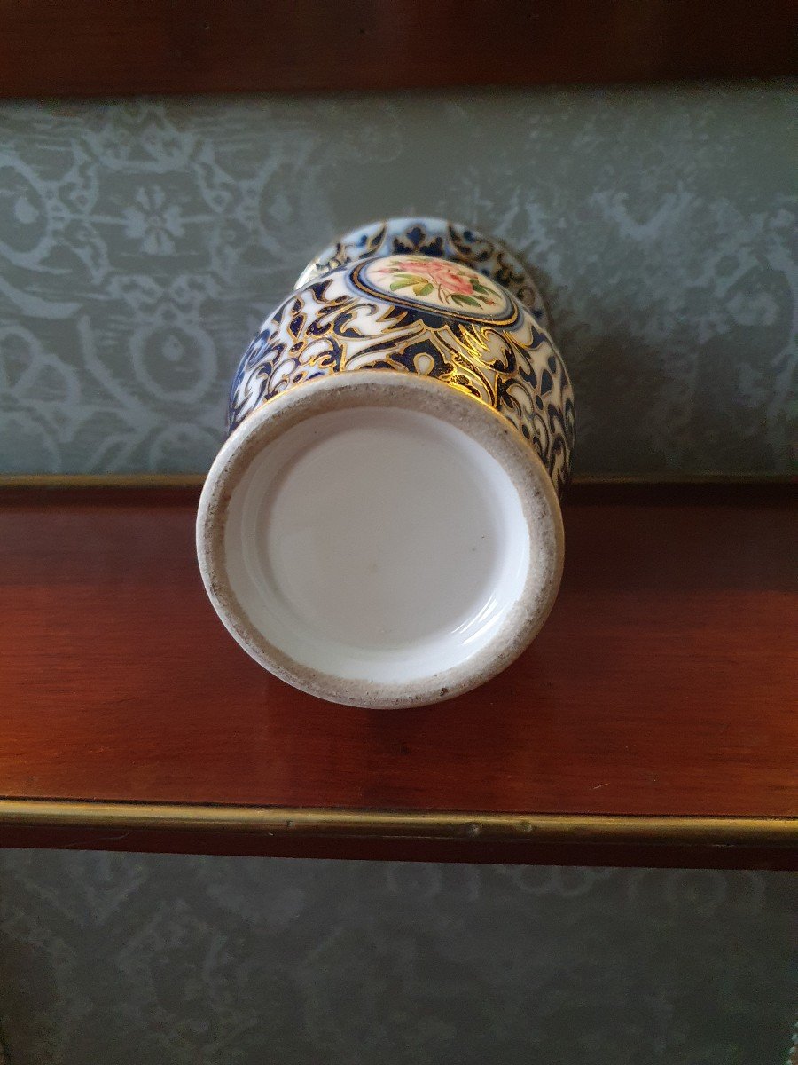 Vase En Porcelaine De Bayeux-photo-2