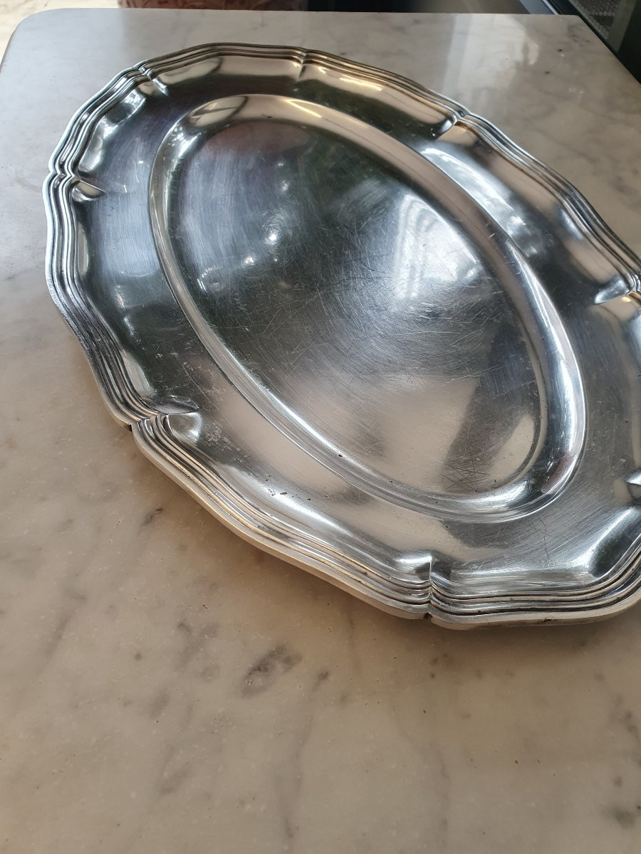 Christofle Silver-plated Metal Dish-photo-4
