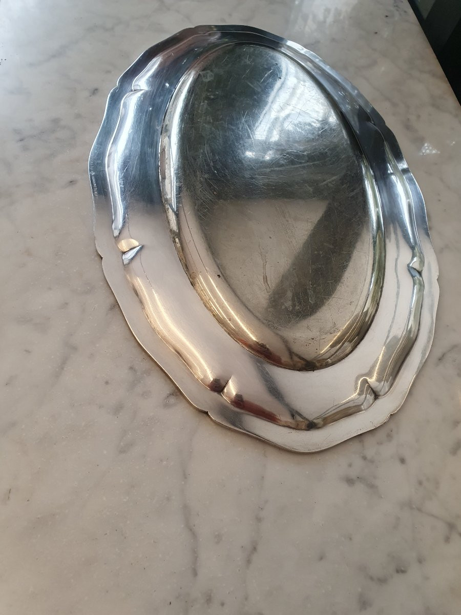 Christofle Silver-plated Metal Dish-photo-1
