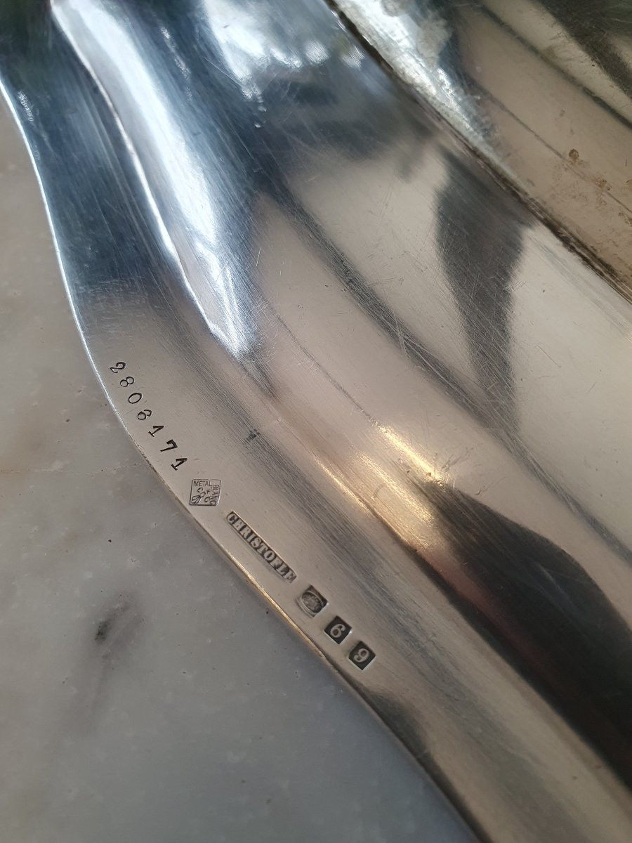 Christofle Silver-plated Metal Dish-photo-2