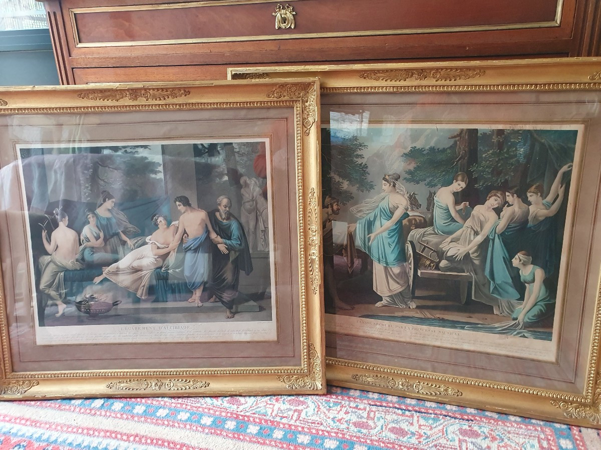 Pair Of Early 19th-century Engravings