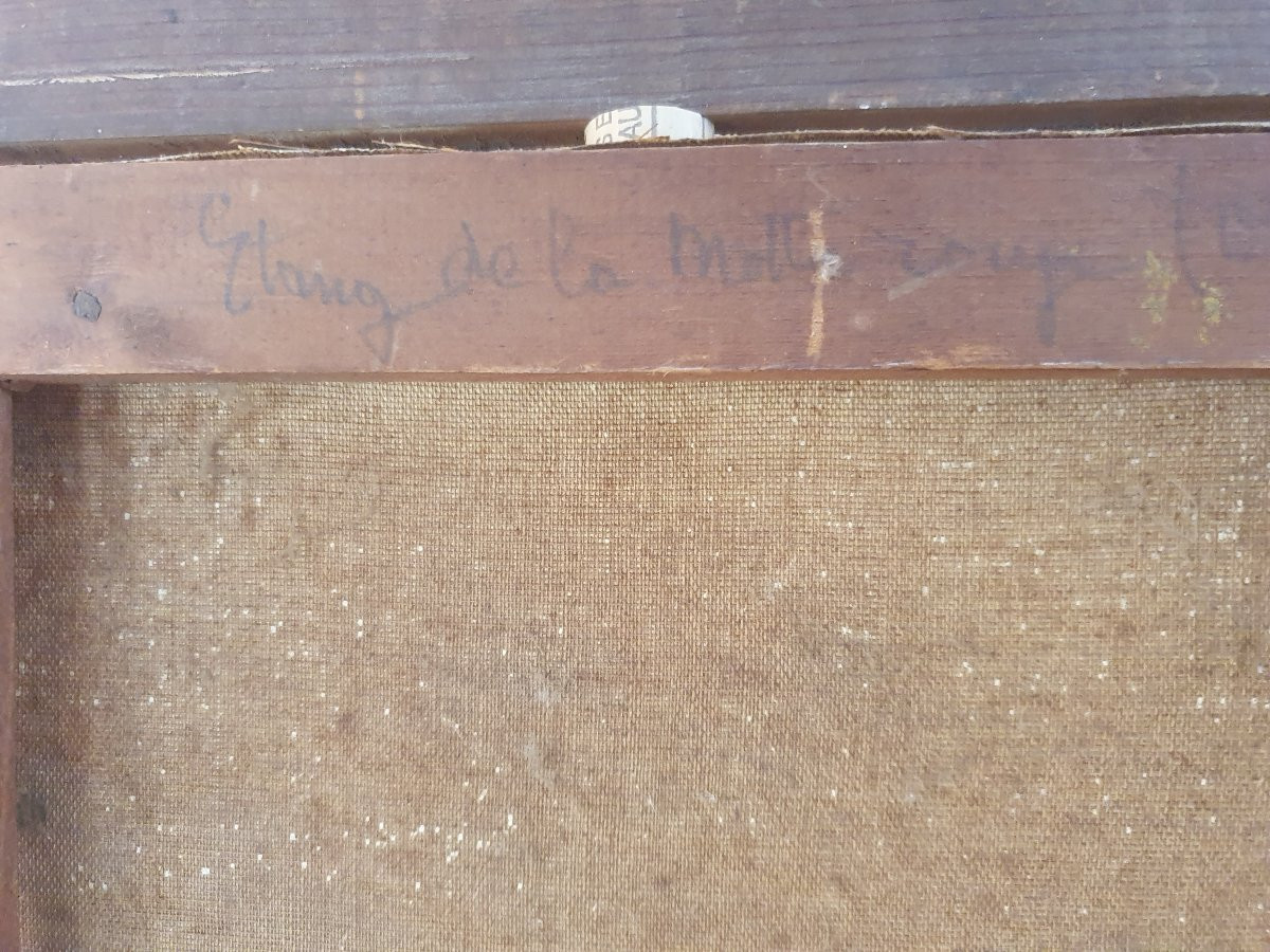 Oil On Canvas, Early 20th Century-photo-1