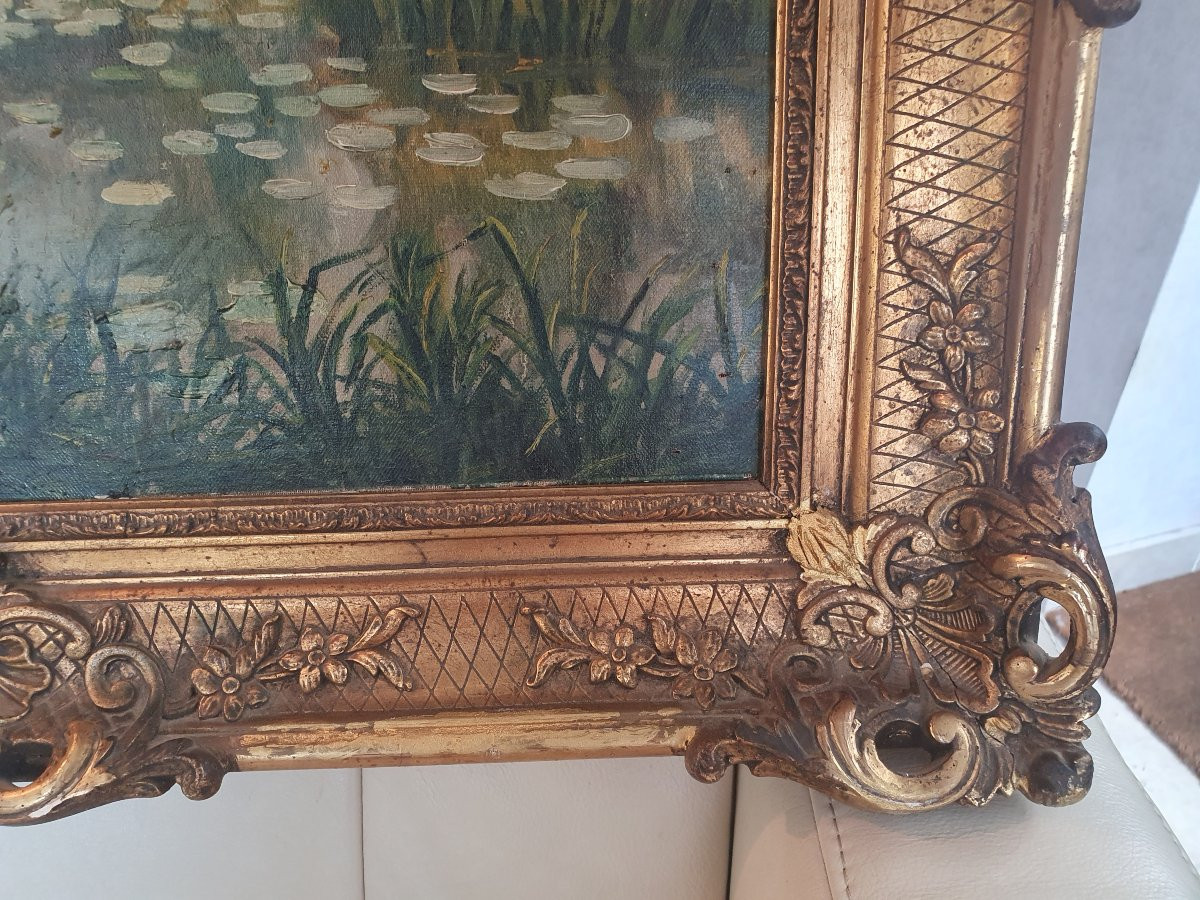 Oil On Canvas, Early 20th Century-photo-3