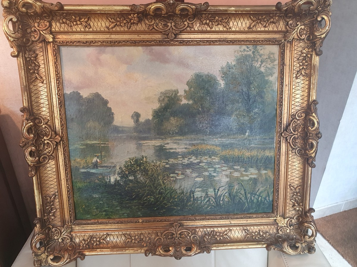 Oil On Canvas, Early 20th Century