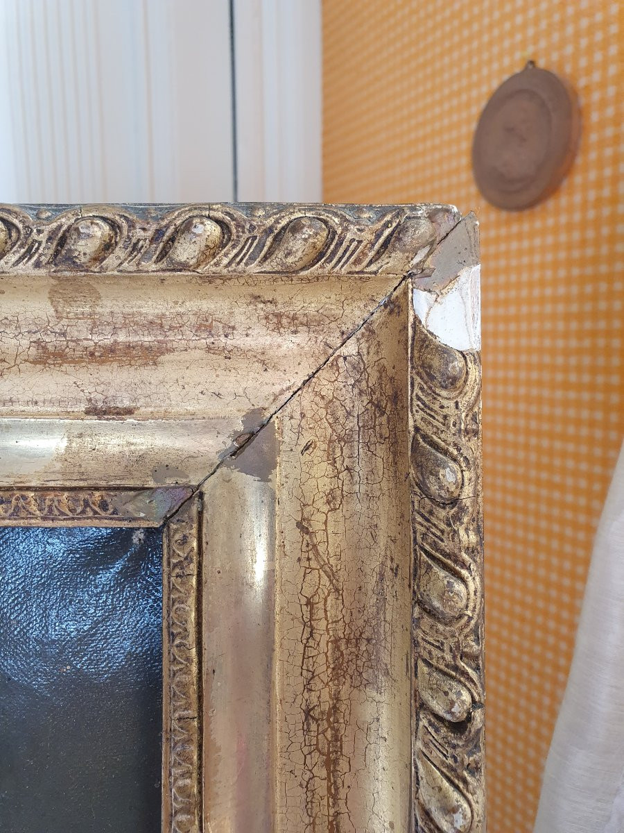 19th Century Oil On Canvas-photo-3