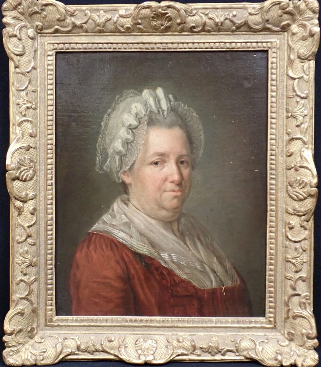 Portrait de Dame XVIIIe siècle-photo-3