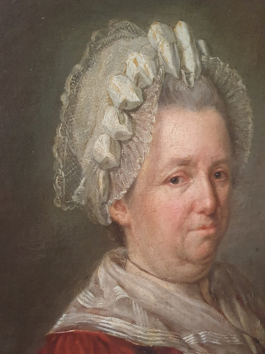 Portrait de Dame XVIIIe siècle-photo-1
