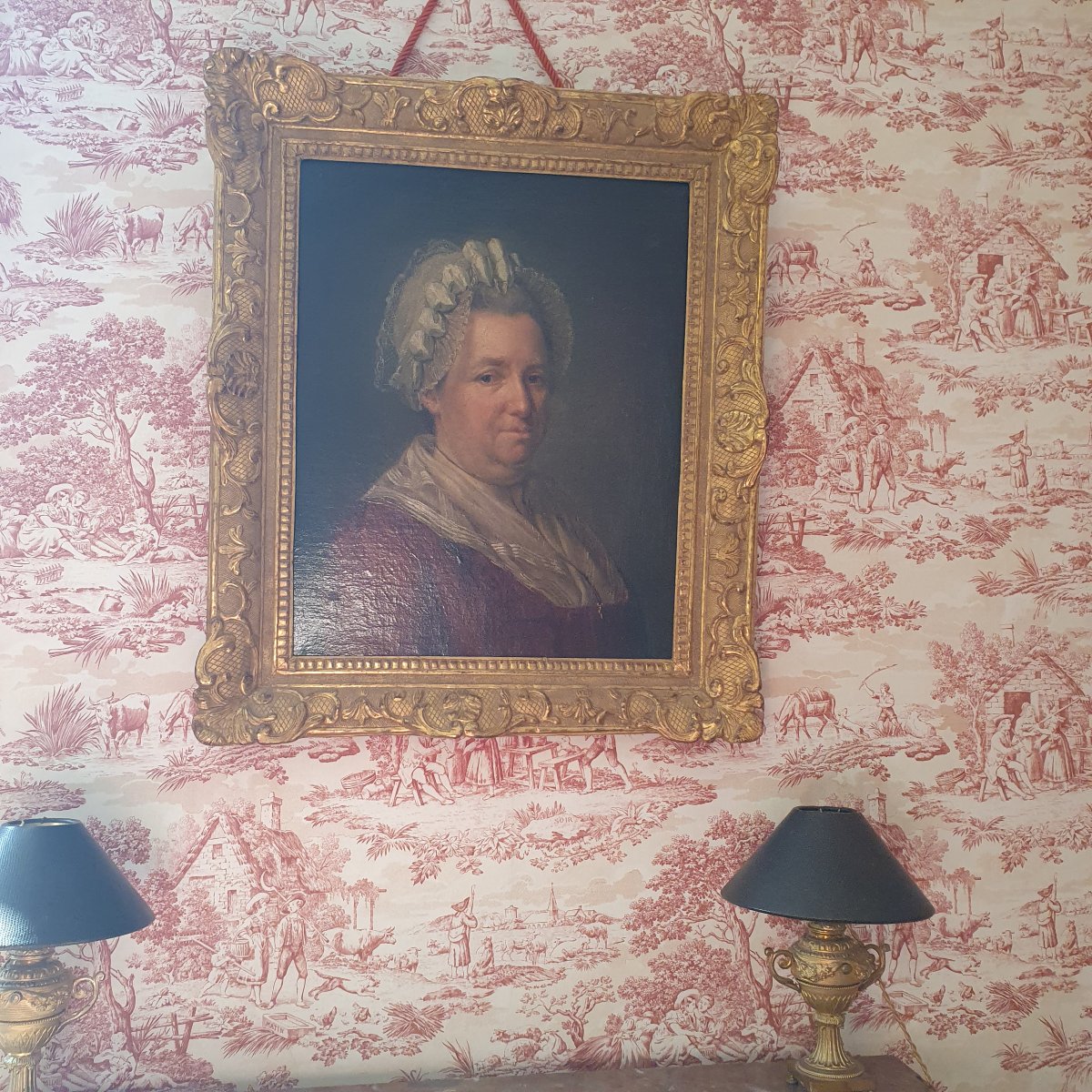 Portrait de Dame XVIIIe siècle