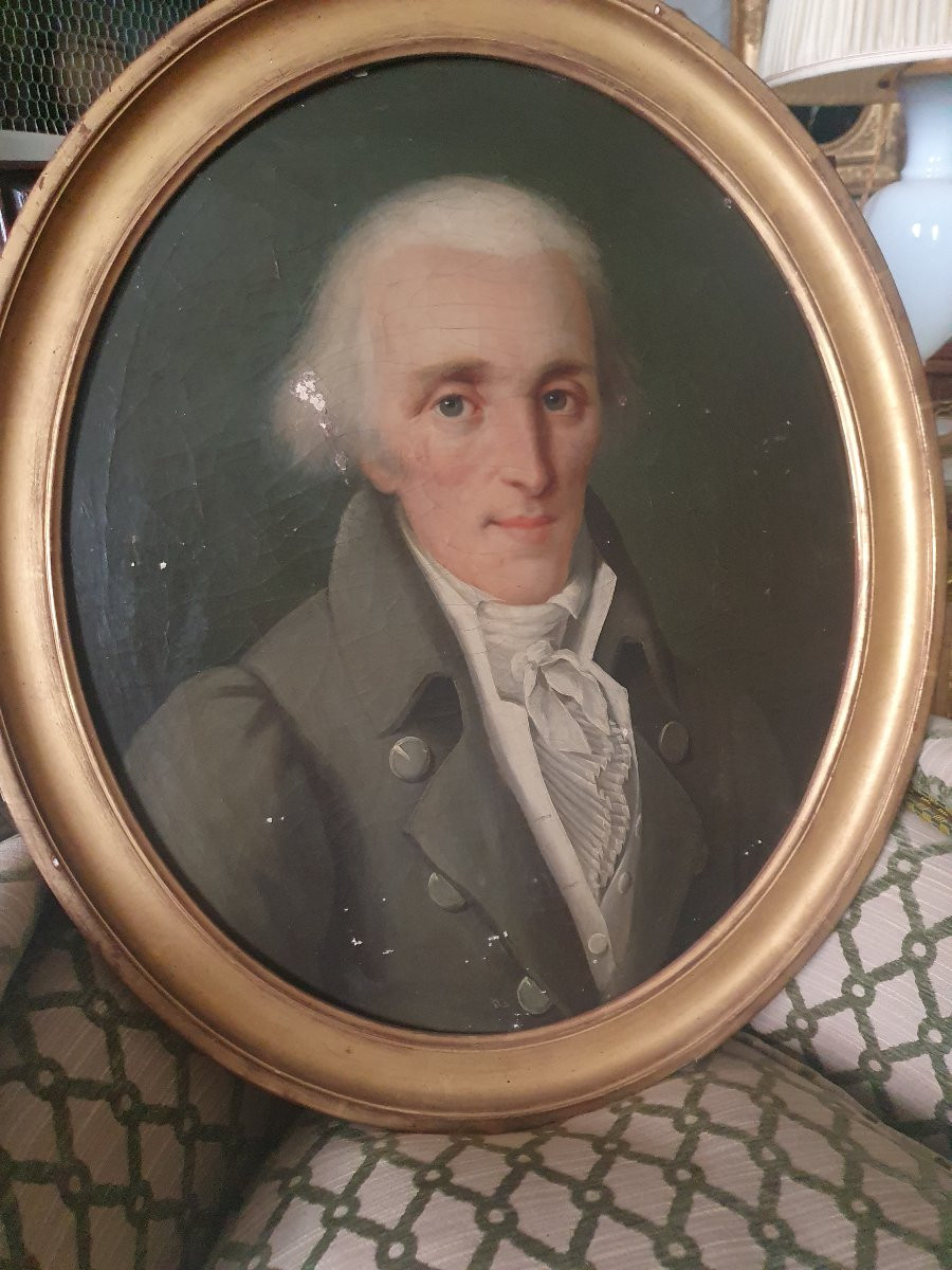 Portrait Of A Man, Early 19th Century-photo-4