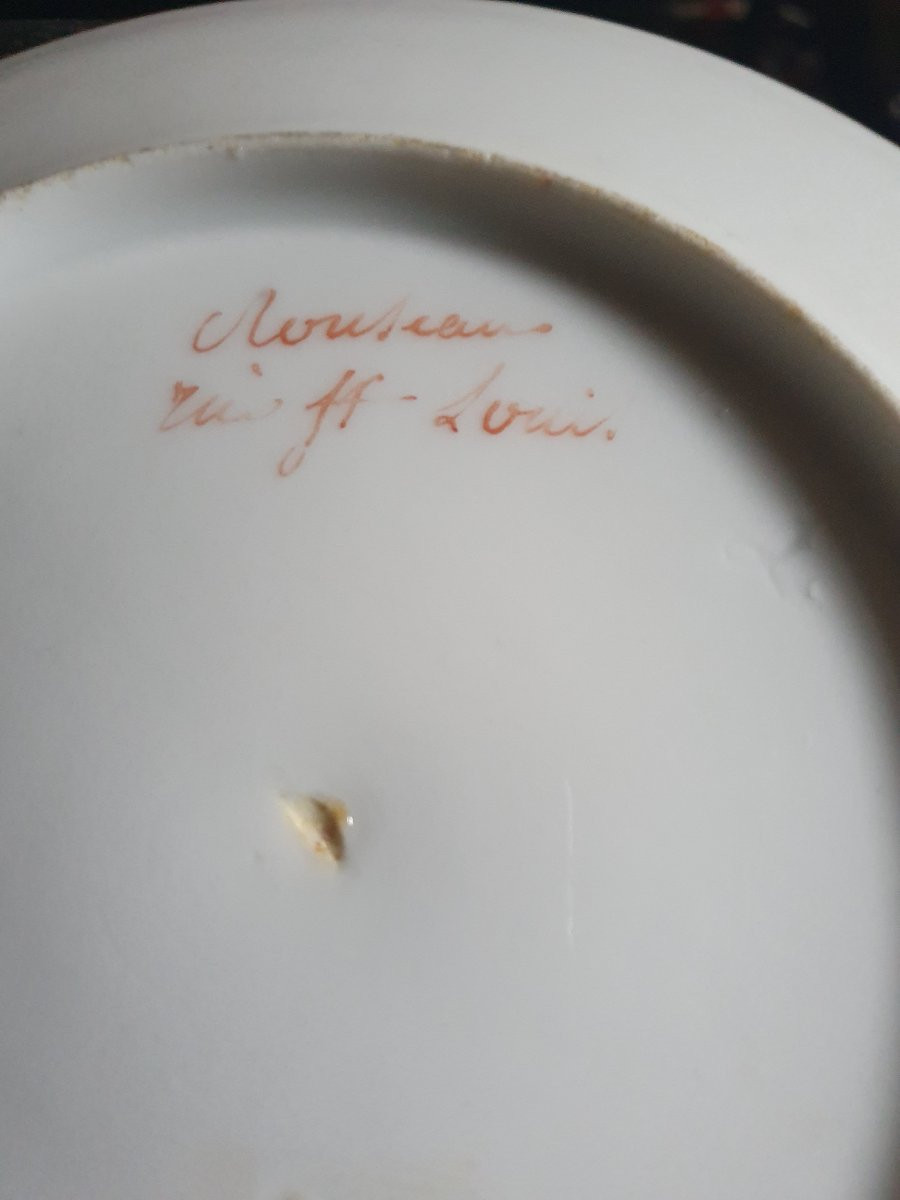 Suite Of 5 Plates Late 18th Century-photo-2