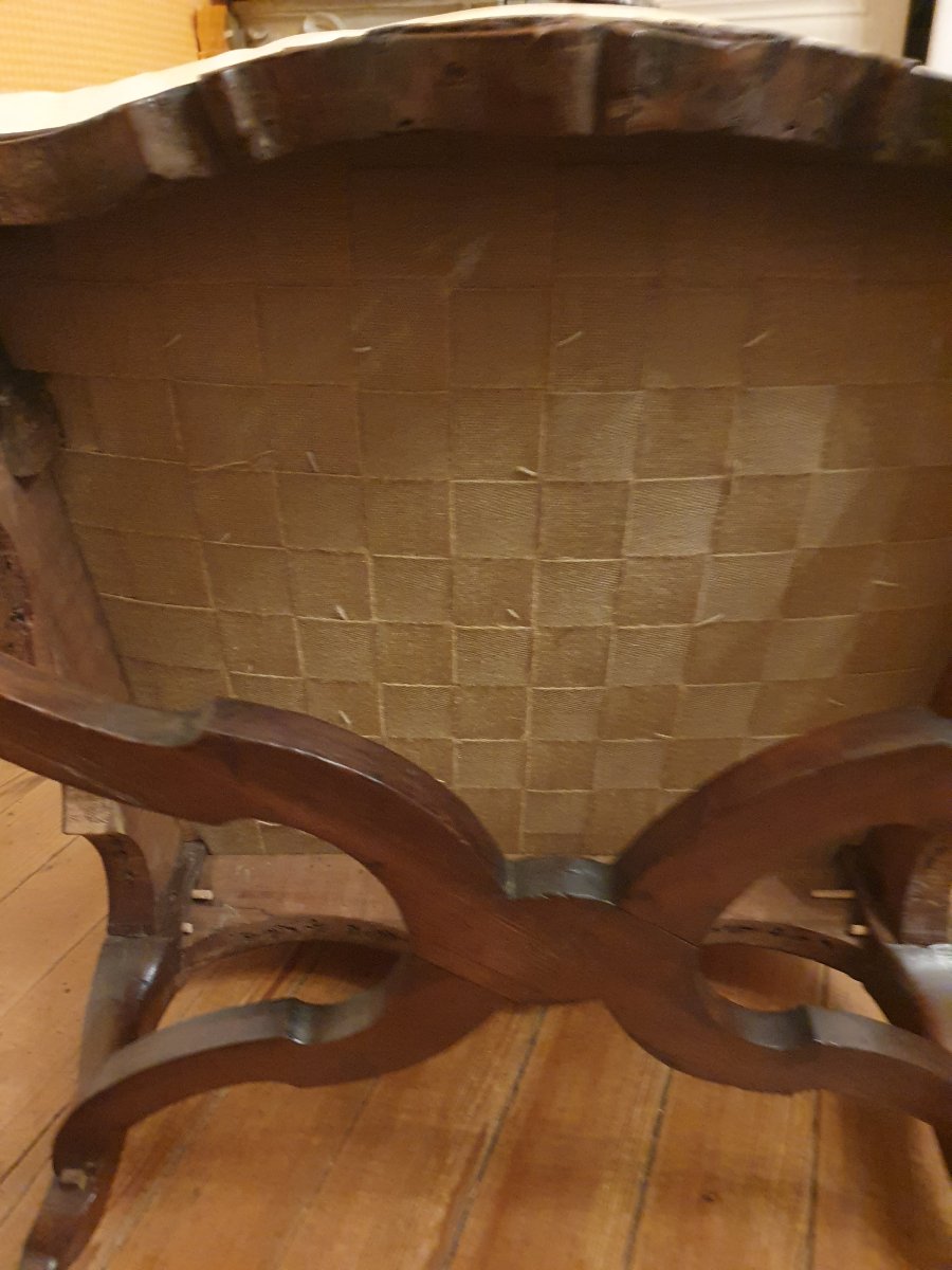 18th-century Provençal Armchair-photo-5