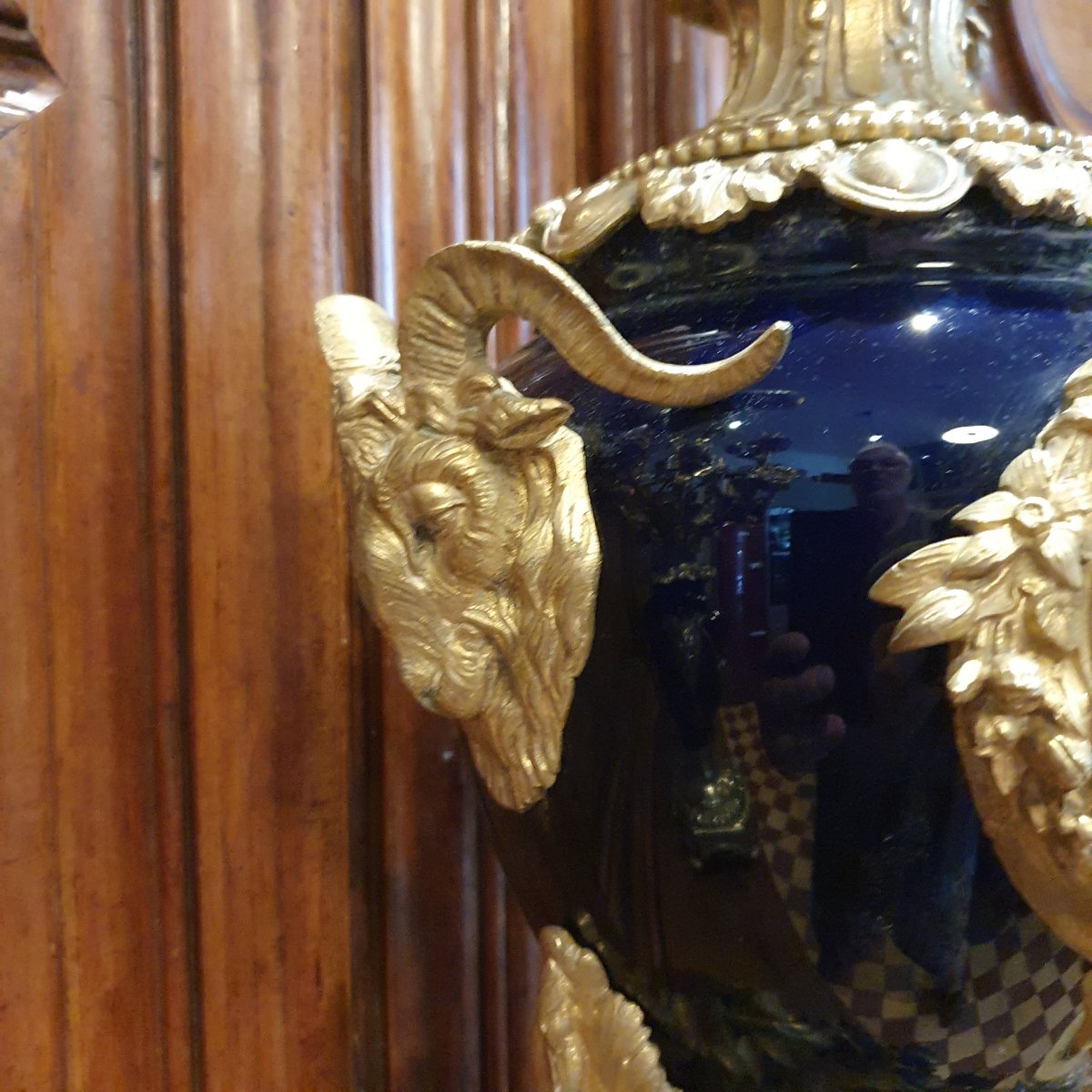 garniture de cheminée de style Louis XVI-photo-4