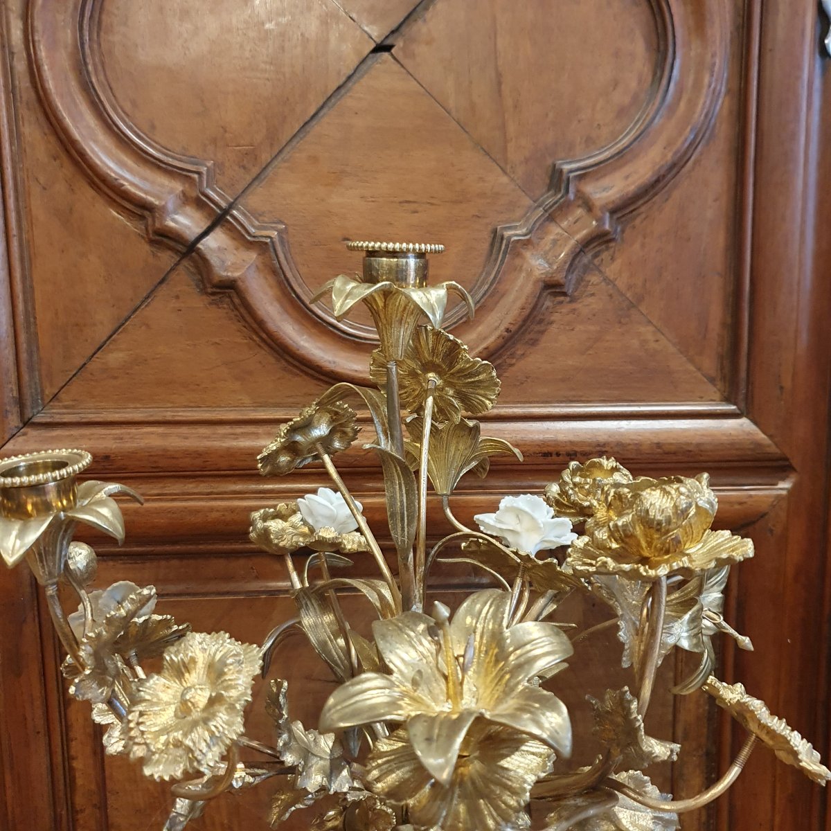 garniture de cheminée de style Louis XVI-photo-5