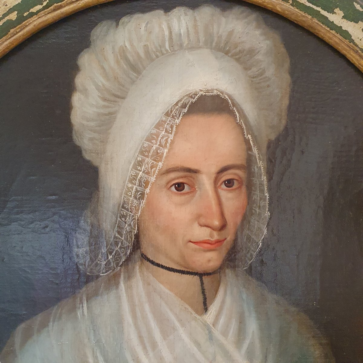 Femme au bonnet de dentelle-photo-2