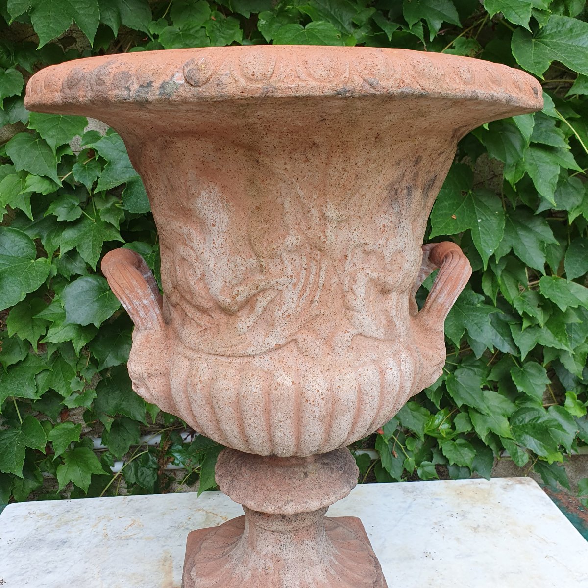 Medici Terracotta Vase-photo-2