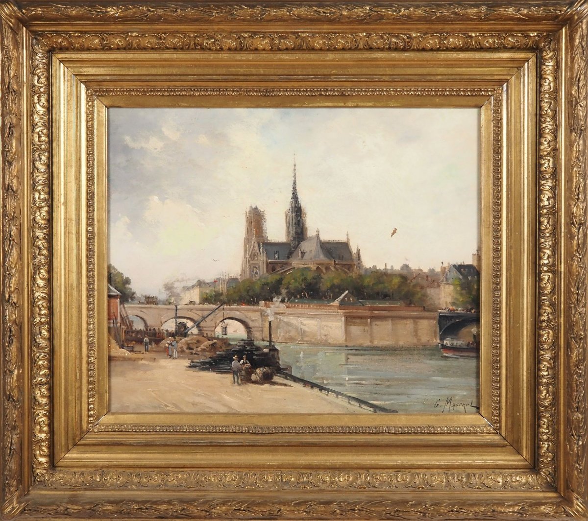 Notre Dame De Paris In The 19th Century