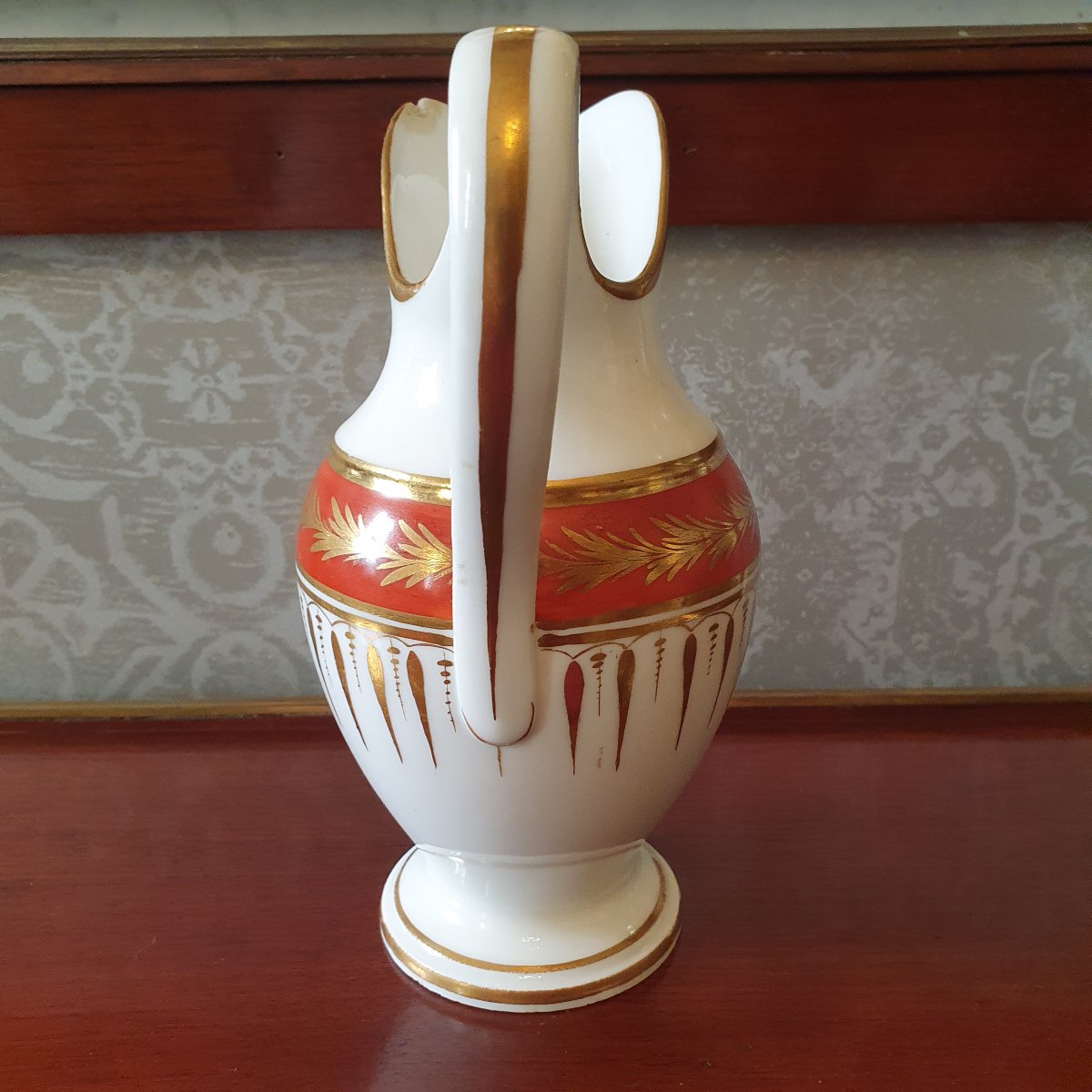 Pichet à lait porcelaine  19e siècle-photo-3