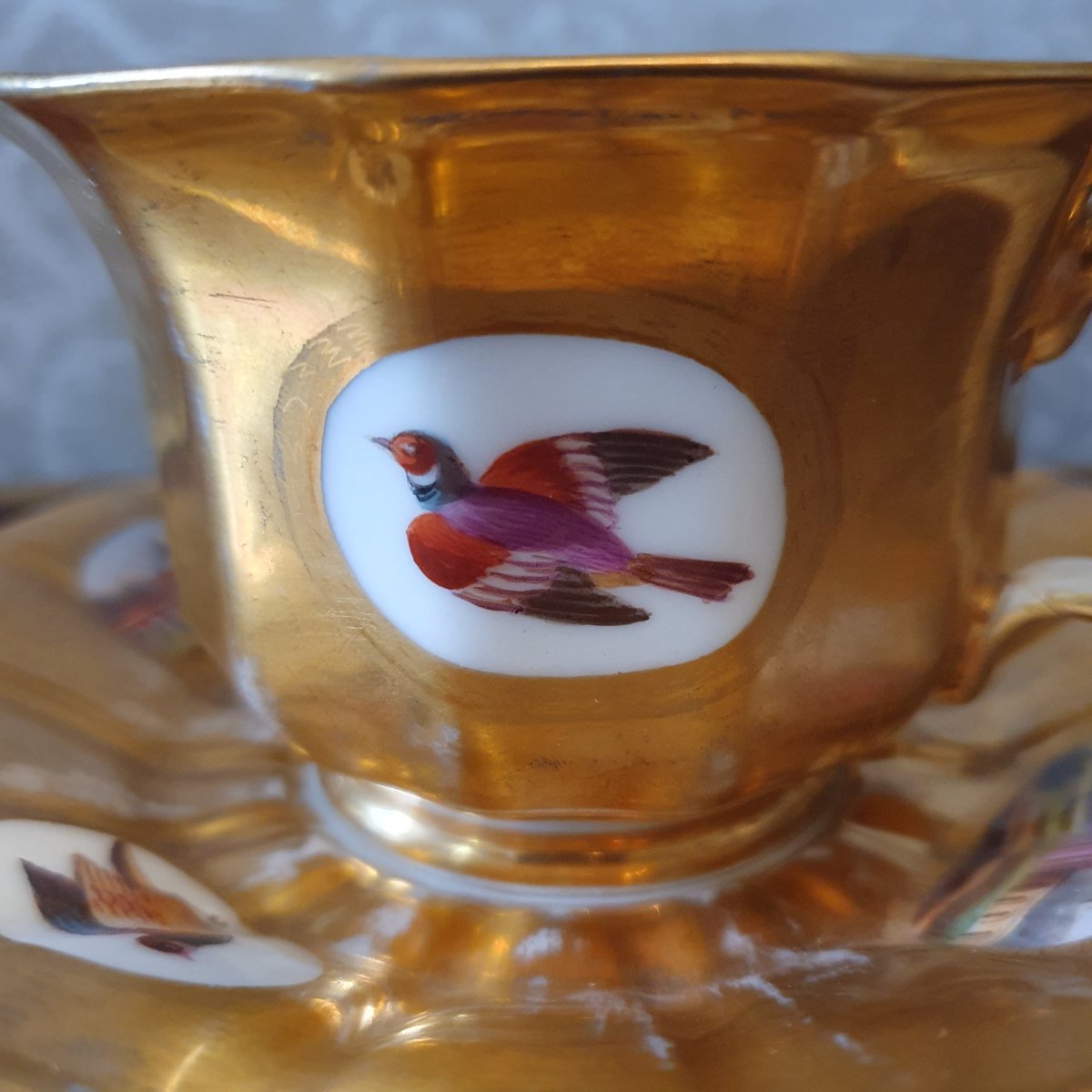 19th-century Hot Chocolate Cup-photo-3