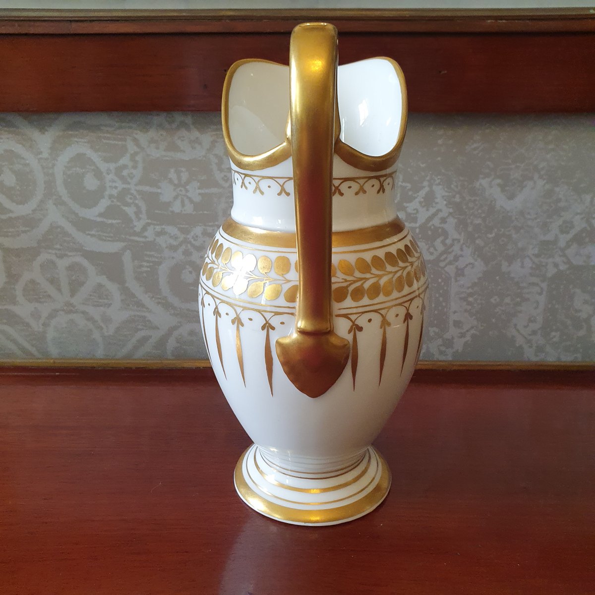 Pichet à lait porcelaine  19e siècle-photo-2