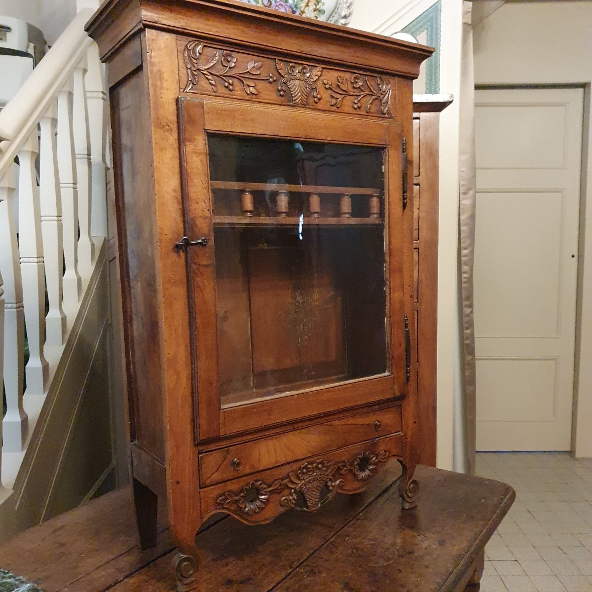 Petite vitrine Provençale 19e siècle-photo-2
