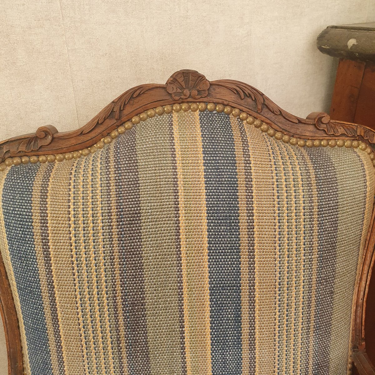 Fauteuil " à la Reine " XVIIIe siècle-photo-3