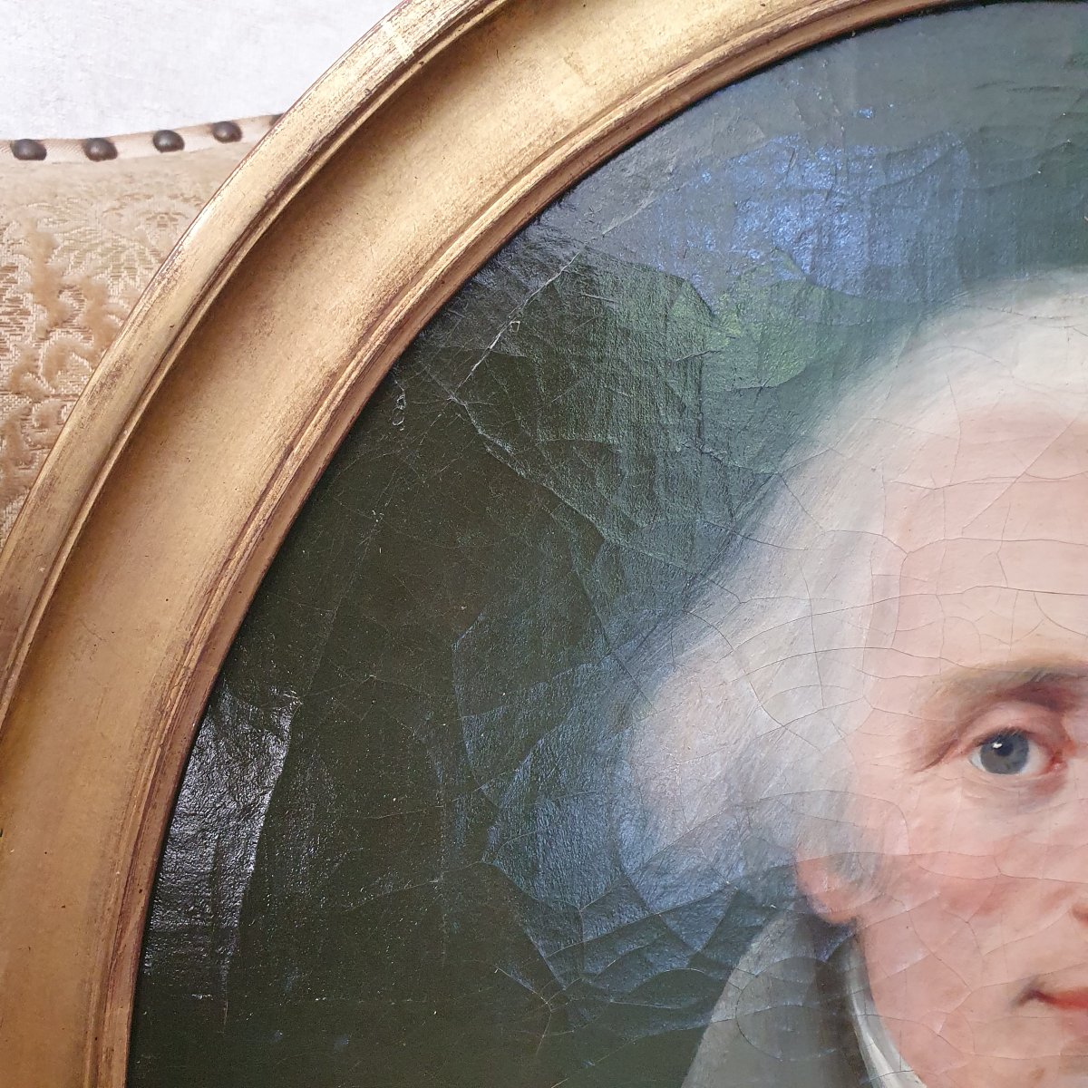 Hst  Man In A Green Frock Coat   18th Century-photo-4