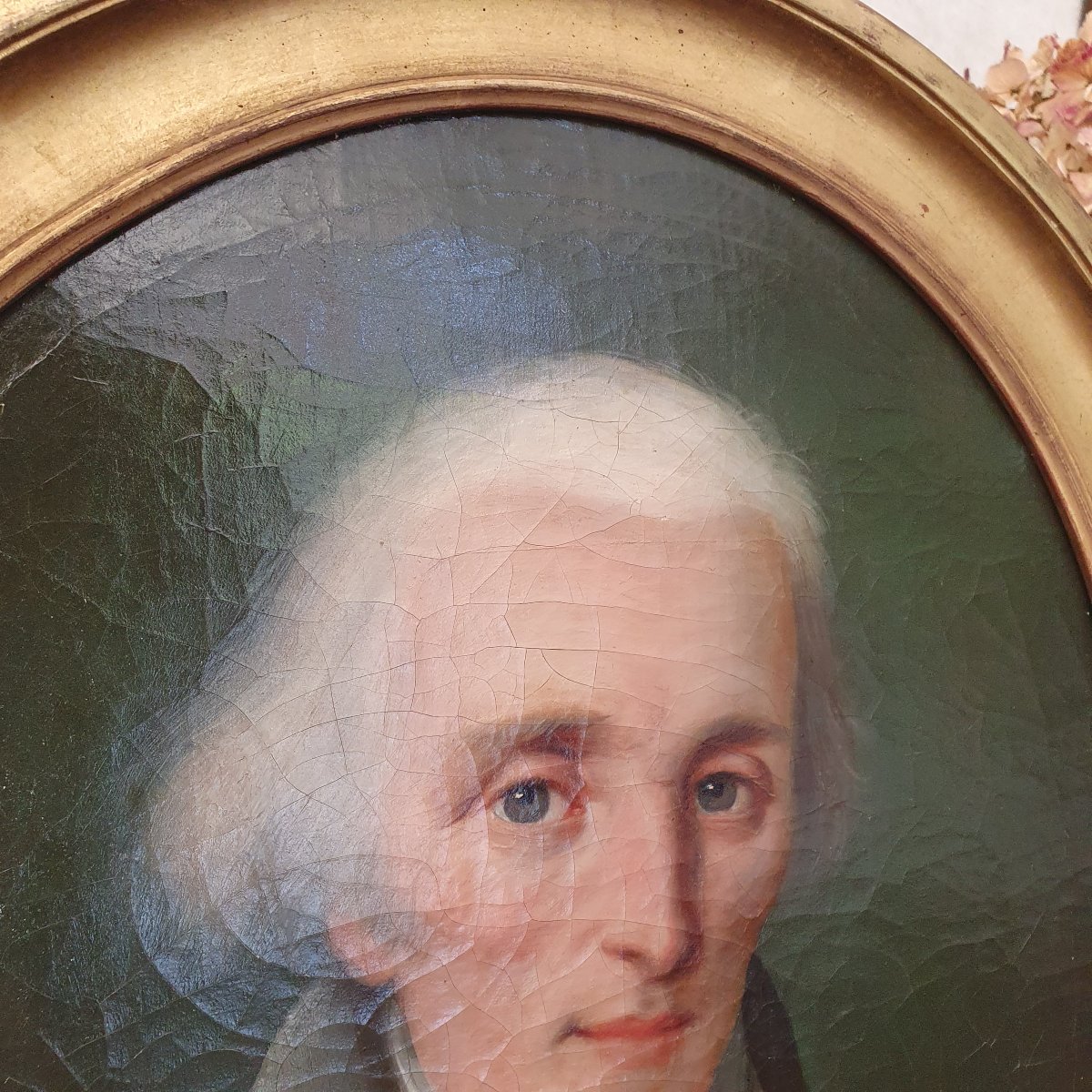 Hst  Man In A Green Frock Coat   18th Century-photo-2