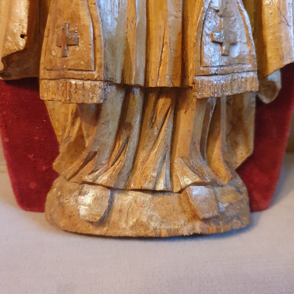 Saint Evêque XVIIIe siècle-photo-2