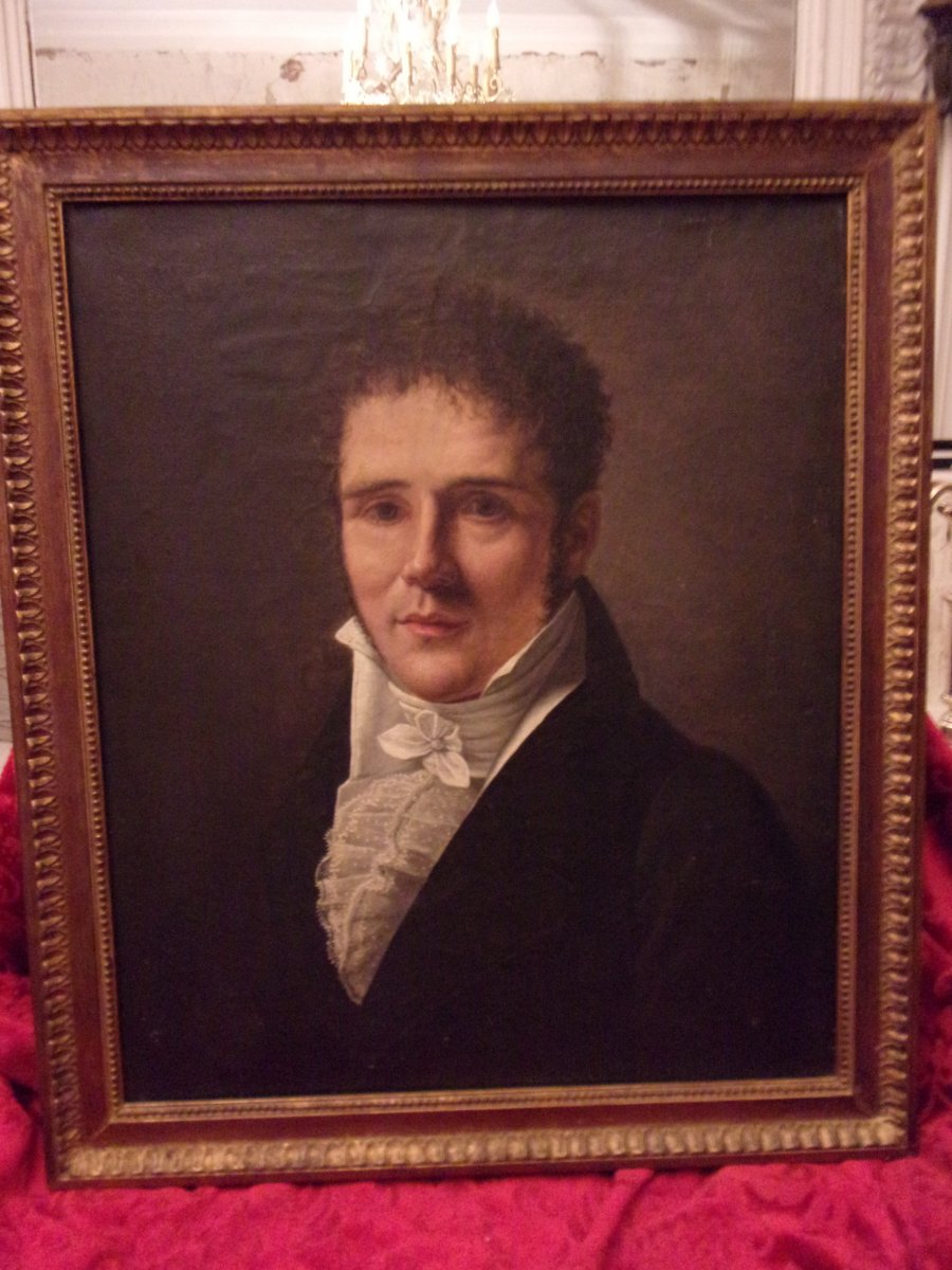 Portrait Of A Man Around 1810  