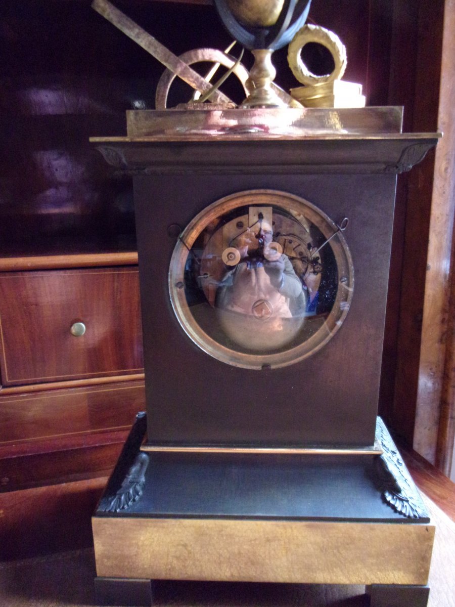 Pendulum Borne Gilt Bronze-photo-3