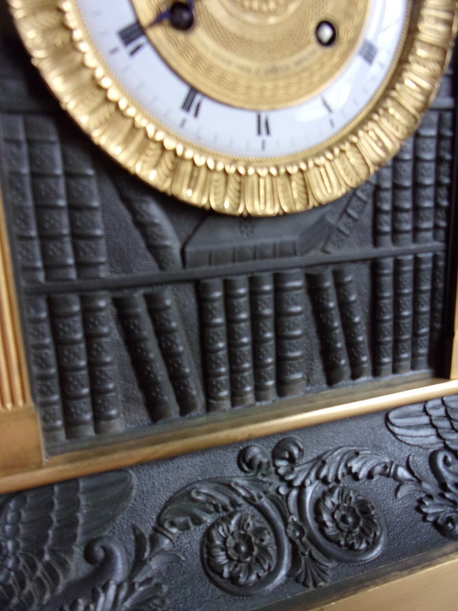 Pendulum Borne Gilt Bronze-photo-6