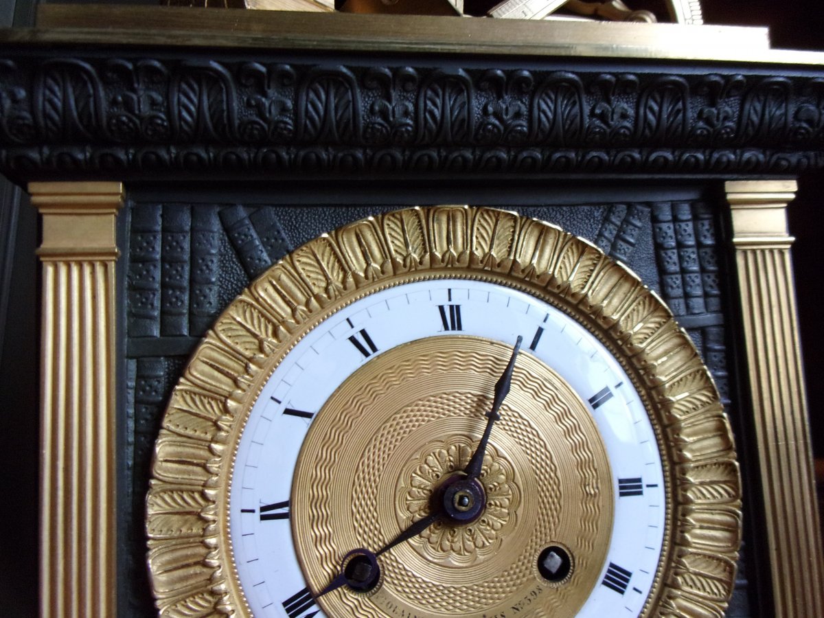 Pendulum Borne Gilt Bronze-photo-8