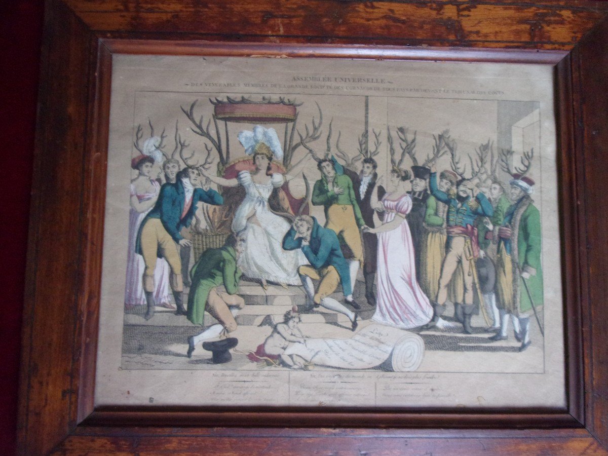 19th Framed Engraving