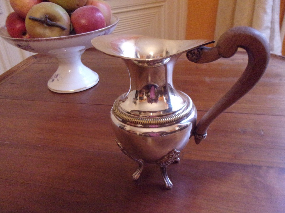 Silver Metal Tea / Coffee Service-photo-4