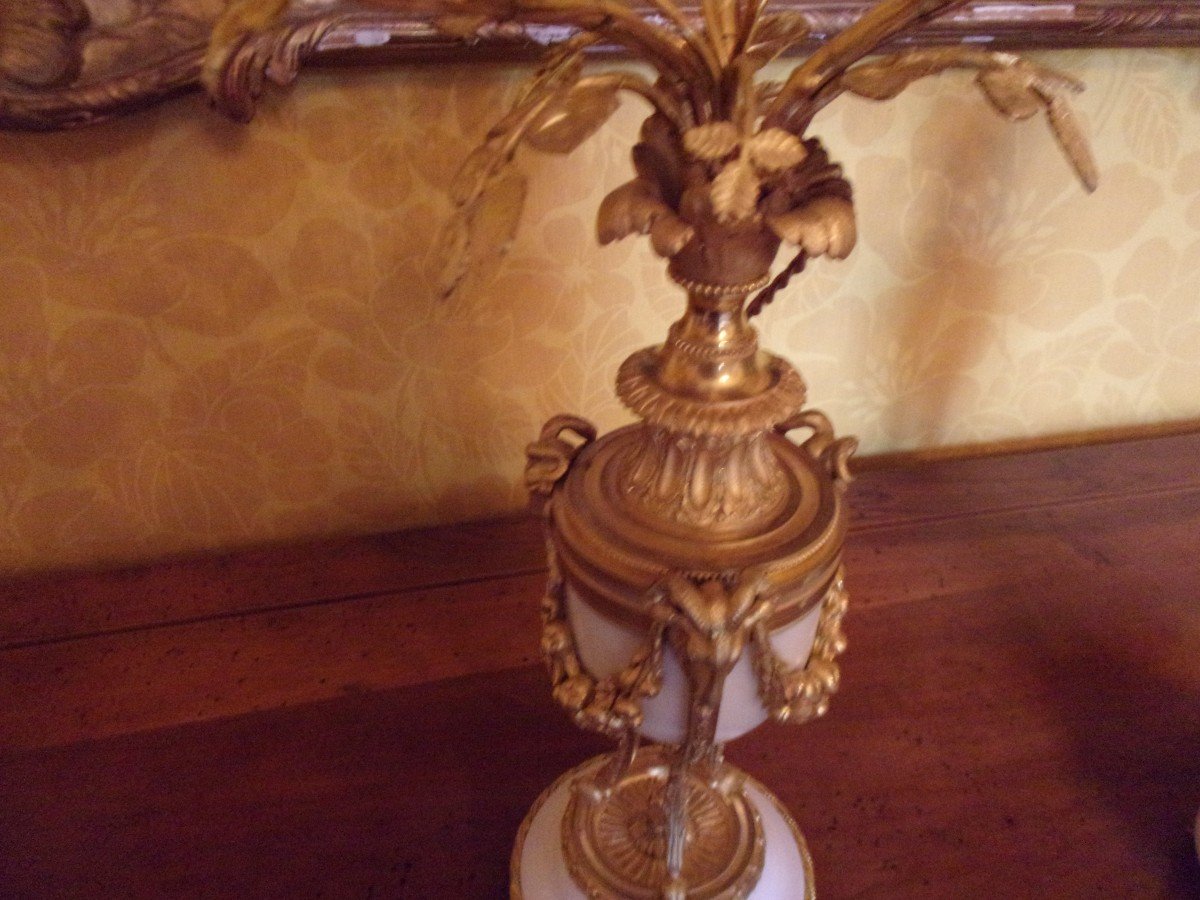 Pair Of Candelabra With 3 Branches-photo-4