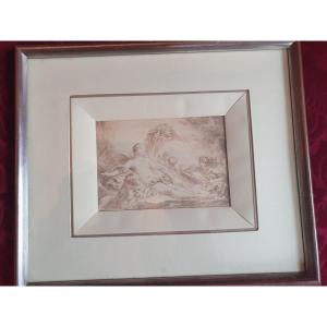 Framed Engraving