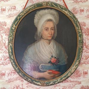 Femme au bonnet de dentelle