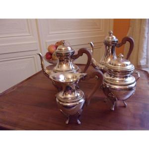 Silver Metal Tea / Coffee Service