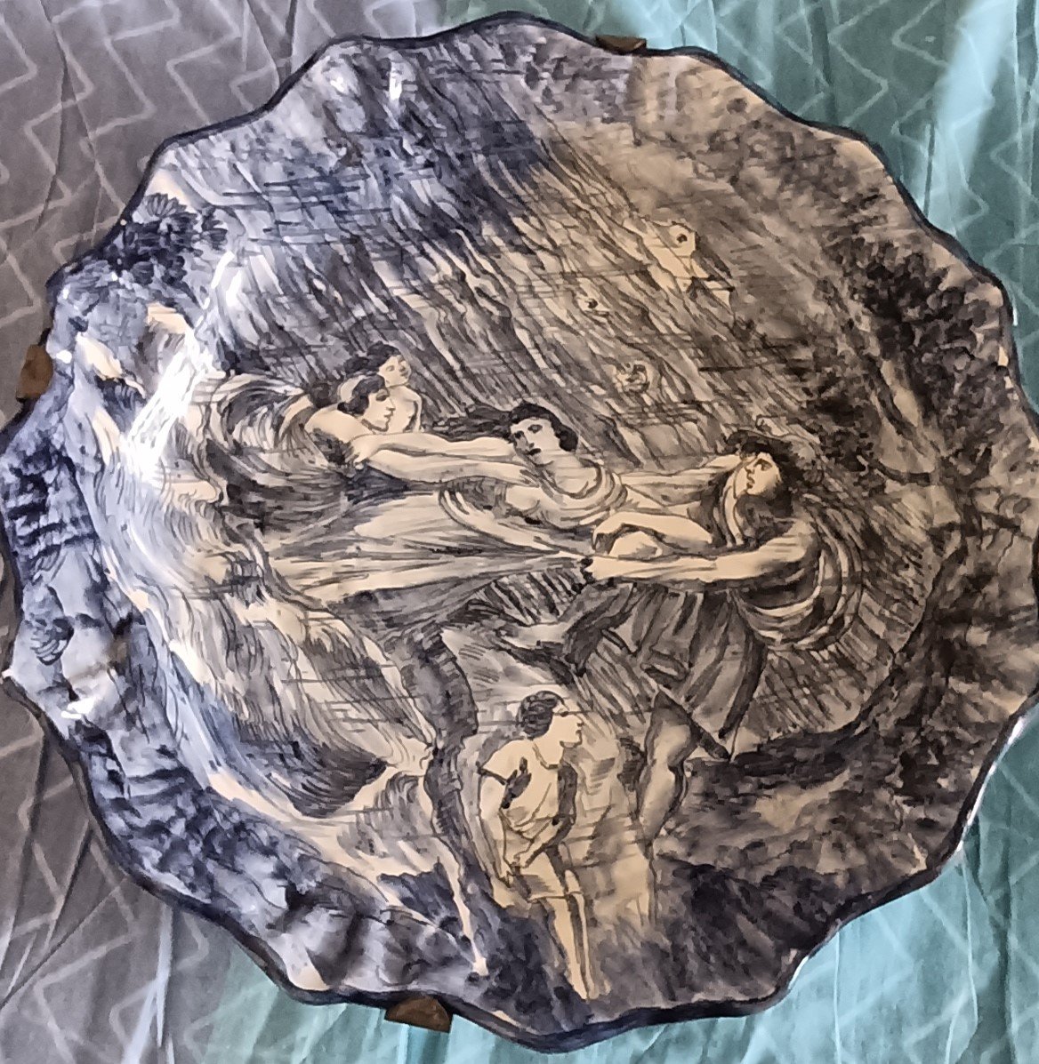 CÉRAMIQUE DE SAVONE DU DÉBUT DU XXE SIÈCLE-photo-4