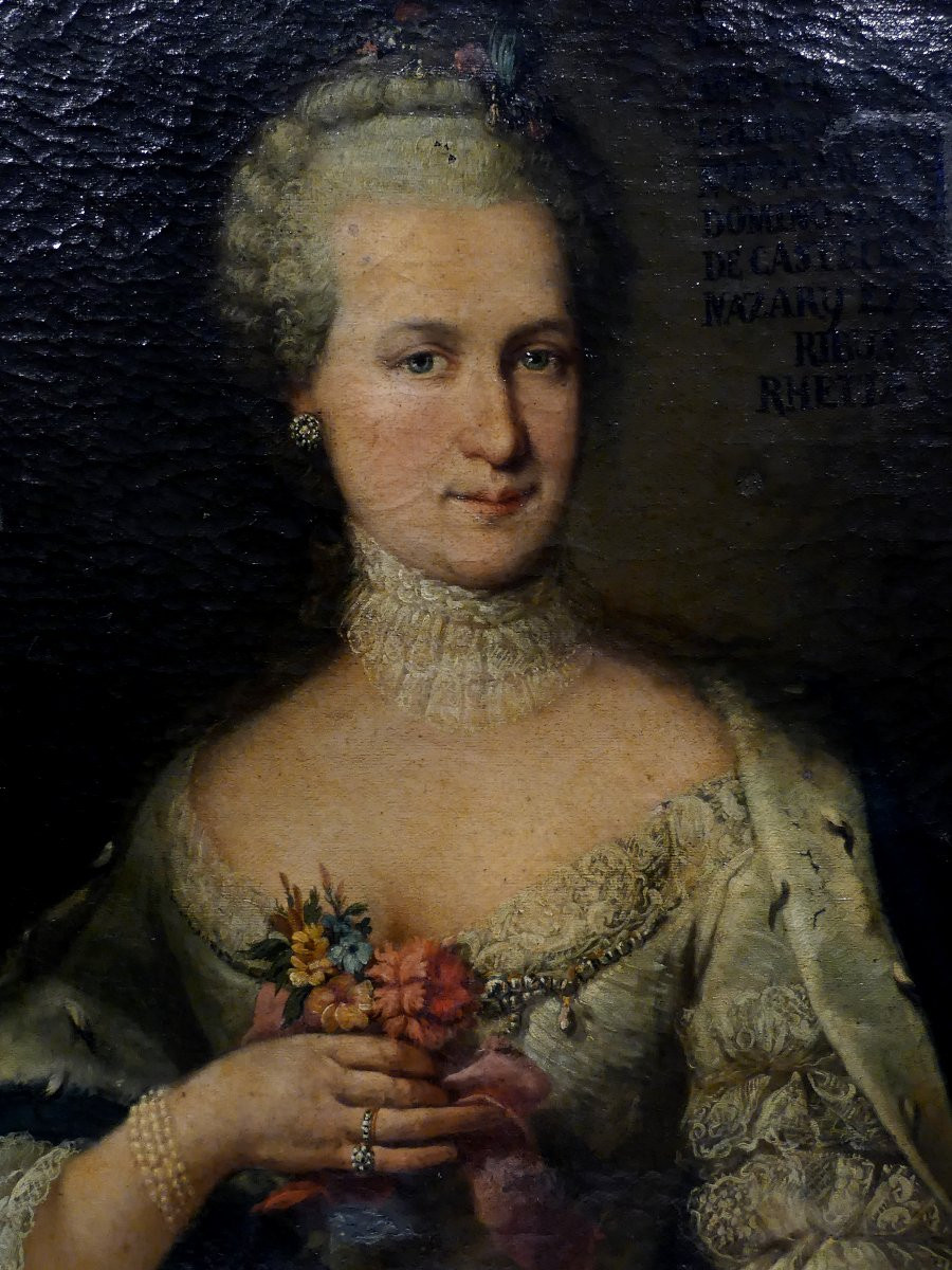 COMTESSE ANNA LOCHIS (Martin van Meytens  atelier)-photo-3