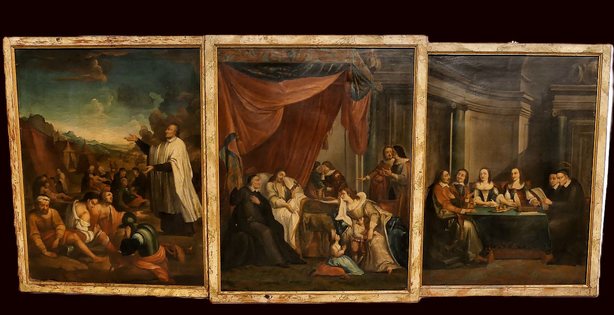 FELICE CERVETTI (Turin 1718/1779) SAN VINCENT de PAUL