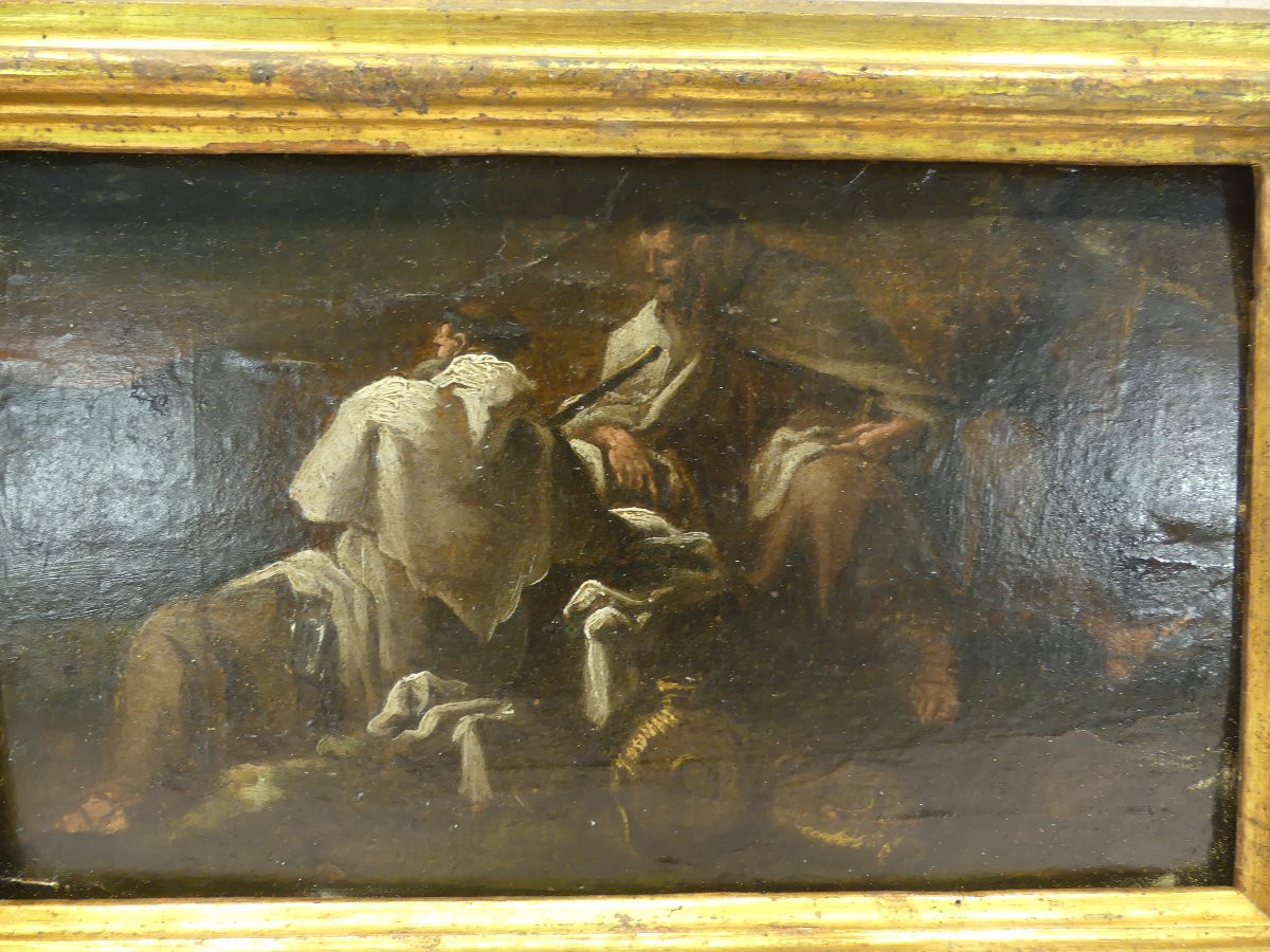 LE STOP Alessandro Magnasco Gênes 1667/1749-photo-3