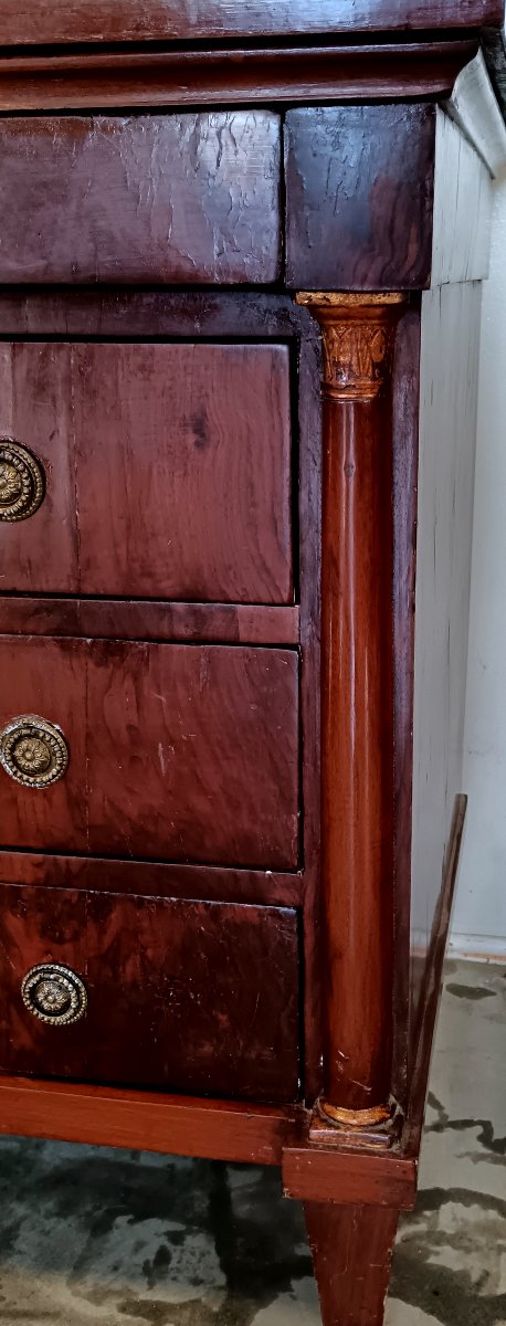  Pair Of Neoclassical Drawers Lombard-photo-4