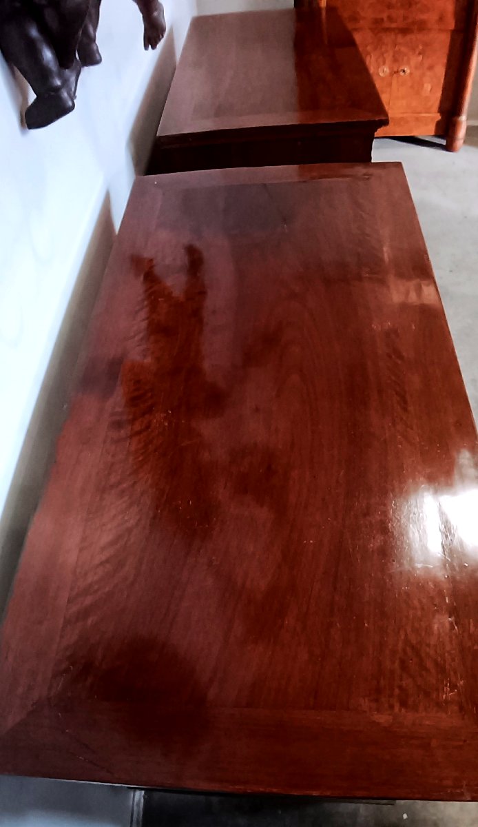  Pair Of Neoclassical Drawers Lombard-photo-2